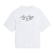 Essential T-shirt Axel Arigato , White , Heren