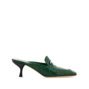 Sandals Salvatore Ferragamo , Green , Dames