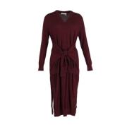 Pre-owned Wool dresses Chloé Pre-owned , Red , Dames