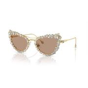 Sunglasses Swarovski , Yellow , Dames