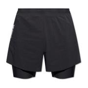Tweelaagse shorts Y-3 , Black , Heren