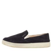 Pre-owned Suede sneakers Prada Vintage , Black , Dames