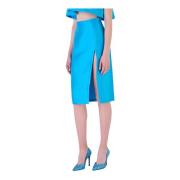 Midi Skirts Silvian Heach , Blue , Dames