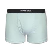 Boxershorts met logo Tom Ford , Blue , Heren