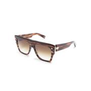 Bruin/Havana Optisch Montuur Balmain , Brown , Unisex