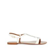 Flat Sandals Dolce & Gabbana , White , Dames