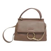 Pre-owned Leather handbags Chloé Pre-owned , Brown , Dames