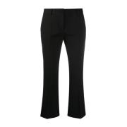 Wide Trousers Alberto Biani , Black , Dames