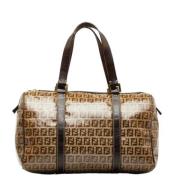 Pre-owned Canvas fendi-bags Fendi Vintage , Brown , Dames