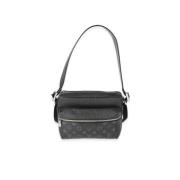 Pre-owned Canvas crossbody-bags Louis Vuitton Vintage , Black , Dames