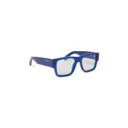 Optical Style 4000 Glasses Off White , Blue , Unisex