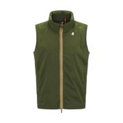 Stretch Nylon Jersey in Groen Cypress K-Way , Green , Heren