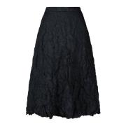 Midi Skirts Liviana Conti , Black , Dames