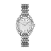 Elegant Dames Horloge Quartz Bulova , Gray , Dames