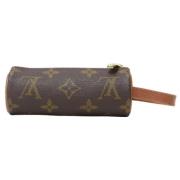 Pre-owned Canvas clutches Louis Vuitton Vintage , Brown , Dames