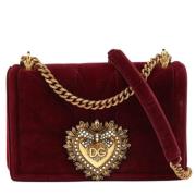 Pre-owned Fabric shoulder-bags Dolce & Gabbana Pre-owned , Red , Dames