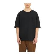 T-Shirts Lemaire , Black , Heren
