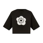 T-shirt met logo Kenzo , Black , Dames