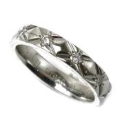 Pre-owned Platinum rings Chanel Vintage , Gray , Dames