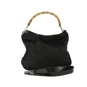 Pre-owned Nylon gucci-bags Gucci Vintage , Black , Dames