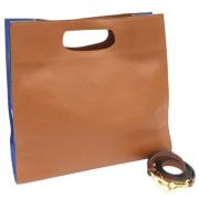 Pre-owned Leather totes Marni Pre-owned , Brown , Dames