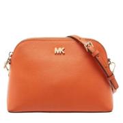 Pre-owned Leather crossbody-bags Michael Kors Pre-owned , Orange , Dam...