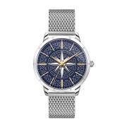 Blauw Stalen Quartz Horloge, 5Atm Thomas Sabo , Gray , Heren