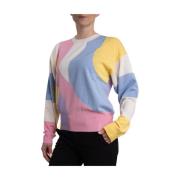 Round-neck Knitwear Marella , Multicolor , Dames