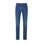 Slim-fit Jeans Jacob Cohën , Blue , Heren