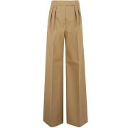 Antidrop Canvas Broek Max Mara , Beige , Dames