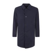 Blauwe Trenchcoat Kired , Blue , Heren