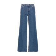 Wide Jeans A.p.c. , Blue , Dames