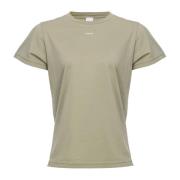 Basis Jersey Logo T-Shirt Pinko , Green , Dames