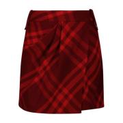 Short Skirts Burberry , Red , Dames