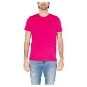 T-Shirts U.s. Polo Assn. , Pink , Heren