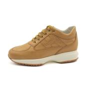 Dames Interactive Sneakers Hogan , Brown , Dames