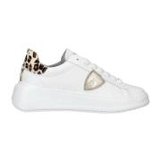 Sneakers met dierenprint Philippe Model , White , Dames