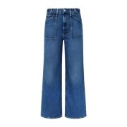 Wide Jeans Pepe Jeans , Blue , Dames