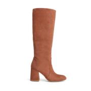 Veelzijdige Kniehoge Slouch Laars Stuart Weitzman , Brown , Dames