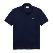 Blauwe T-shirts en Polos Lacoste , Blue , Heren