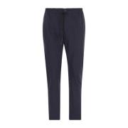 Stretch 'Omega' Broek met Elastische Taille PT Torino , Blue , Heren