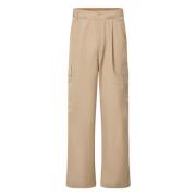 Relaxed Fit Cargo Broek Carhartt Wip , Beige , Heren