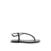 Flat Sandals Brunello Cucinelli , Black , Dames