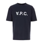T-Shirts A.p.c. , Blue , Heren