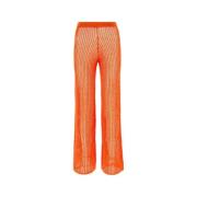 Wide Trousers Canessa , Orange , Dames