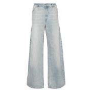 Wide Jeans Courrèges , Blue , Heren