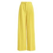 Trousers Essentiel Antwerp , Yellow , Dames