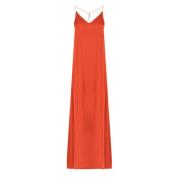 Maxi Dresses The Nina Studio , Orange , Dames