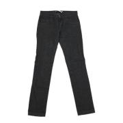 Pre-owned Cotton jeans Dior Vintage , Black , Dames