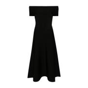 Midi Dresses Fabiana Filippi , Black , Dames